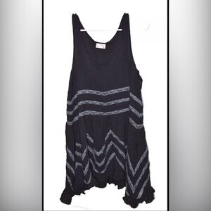 Free people eggplant polkadot dress size S